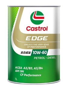 yP[XPʔ̔̂݁z 1L 6{ Castrol JXg[ EDGE 10W-60 SN S 3415863