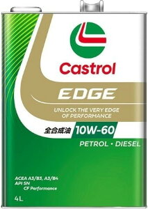 yP[XPʔ̔̂݁z 4L 3{ Castrol JXg[ EDGE 10W-60 SN S 3415862