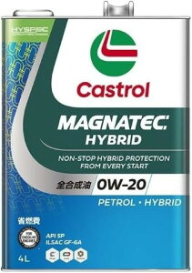 yP[XPʔ̔̂݁z 4L 6{ Castrol JXg[ MAGNATEC HYBRID HYBRID 0W-20 SP/ILSAC GF-6A S 3437848