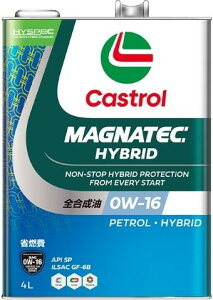 yP[XPʔ̔̂݁z 4L 6{ Castrol JXg[ MAGNATEC HYBRID HYBRID 0W-16 SP/ILSAC GF-6B S 3437857