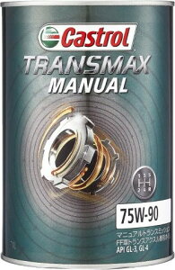 yP[XPʔ̔̂݁z 1L 6{ Castrol JXg[ MAIC TRANSMAX MANUAL 75W-90 GL-3.GL-4  3427487
