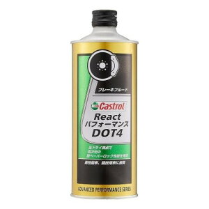 yP[XPʔ̔̂݁z 0.5L 12{ Castrol JXg[ u[L t[h REACT PERFORMANCE DOT 4 3371713
