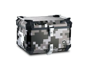 COOCASE クーケース Q1 アルミトップケース 45L モザイクグレー CCX450MG