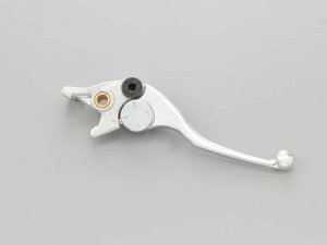 DAYTONA デイトナ NISSIN ブレーキマスター用ショートブレーキレバー(アジャスター4段付キ) バフクリア 26855