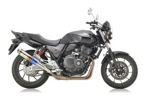 r's gear アールズギア ワイバンクラシックスリップオン CB400SF/SB(08-)全年式 【チタンドラッグブルー】 MH34-S3CD