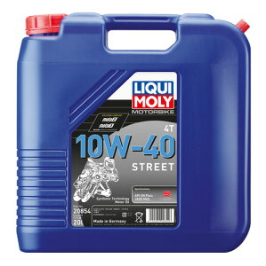 �y���K�i�zLIQUIMOLY ���L���� �G���W���I�C�� Motorbike 4T 10W-40 Street 20L 20854