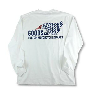 GOODS ObY GOODS Thunderbird L/S TEE /White /M-size GA-00271