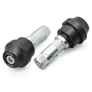 DAYTONA デイトナ バイク用 バーエンド ミラーアダプター HONDA ホンダ(半月形状のインナーウエイト) ハンドル内径17-19用 ヘビーウエイト バーエンドミラーアダプター 左右セット 39686