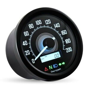 DAYTONA fCgi VELONA(F[i) oCNp dC Xs[h[^[ CWP[^[t dv ubN{fB/zCgLED 60 200km/h\ 44202