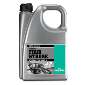 DAYTONA fCgi gbNX(Motorex) oCNp GWIC 4TCN 15W-50  FOUR STROKE 4T 4L 49373