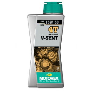 DAYTONA fCgi gbNX(Motorex) oCNp GWIC 4TCN V^GW 15W-50 w V-SYNT 4T 1L 49462