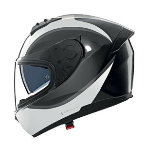 �݌ɗL�� Daytona �f�C�g�i NOLAN �m�[���� �o�C�N �w�����b�g �t���t�F�C�X N60-6 BIFASE(BLACK/WHITE/350) M�T�C�Y(57-58cm) 64419
