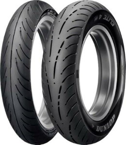 DUNLOP �_�����b�v �o�C�N�p �t�����g �^�C�� 328799 ELITE4 130/70R18 M/C 63H F TL