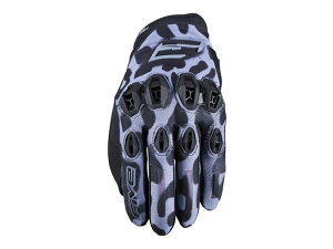 �݌ɗL�� �t�@�C�u �O���[�u STUNT EVO2 WOMAN : LEOPARD GREY L