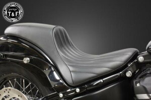 Garage T&F ガレージ ティーアンドエフ Harley-Davidson ハーレーダビッドソン ソフテイル(SOFTAIL)2018年〜モデル用 ガンファイターシート(バーチカル) STST08