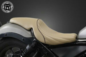 Garage T&F ガレージ ティーアンドエフ レブル250 ガンファイターシート(バーチカル)BE/BR RB250ST04BEBR