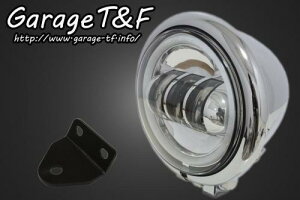 Garage T&F ガレージ ティーアンドエフ SR400 4.5インチベーツライト(メッキ)プロジェクターLED仕様(リング付き) &ライトステー(タイプC)KIT SR400HL36