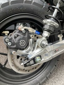 Gcraft Gクラフト ブレーキホース リアカニキャリパー上用 モンキー125(JB02/JB03) ジークラフト 31515