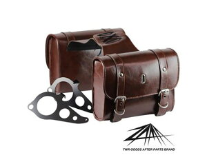 GOODS �O�b�Y W/P �X�����T�C�h�o�b�O�L�b�g VINTAGE BROWN - XSR125/155 ZM-0007