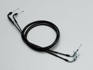 HARRICANE ハリケーン ロング スロットルケーブル W. フォルツァX/Z(04-07 MF08) 100L ブラック HB6299