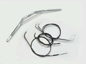 HARRICANE ハリケーン トラッカースペシャル ブリッジ付 ハンドルSET エストレヤRSカスタム(96~99) クロームメッキ H711-034C