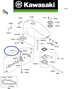 Kawasaki JTLIvV ^bvAbV[ t[G Kawasaki JTL [t@[ 51023-1277