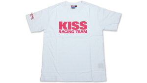 KISSレーシングチーム Tシャツ ホワイト レディースS KIJIMA キジマ K1345W04
