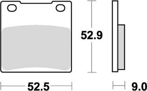 �݌ɗL�� KITACO �L�^�R SBS�u���[�L�p�b�h 556LS ZZR1100 777-0556030