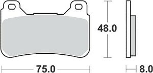 KITACO L^R SBSu[Lpbh 809DC CBR1000RR 04 777-0809081