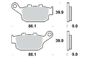 KITACO L^R SBSu[Lpbh 657HF CB750(RC42) etc 777-0657000