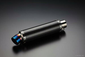 BEAMS ビームス マフラー スリップオン 汎用サイレンサーφ89x300mm カーボン GPテール 【差込径】φ60.5 U303-01-001