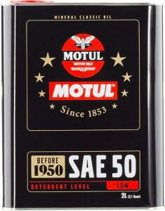 MOTUL `[ Ki SAESx : 50 CLASSIC OIL(NbVbN IC) y e 2L/6{Zbg z y4փGWICz 104510