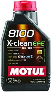 MOTUL `[ Ki SAESx : 5W-30 8100 X-clean EFE(8100 GNXN[ C[GtC[) y e 1L/12{Zbg z y4փGWICz 108585