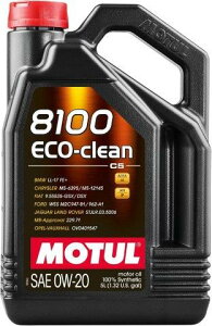 MOTUL `[ Ki SAESx : 0W-20 8100 Eco-clean(8100 GRN[) y e 5L/4{Zbg z y4փGWICz 108862