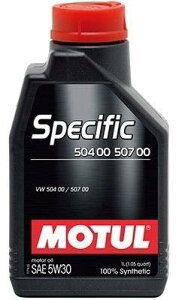 MOTUL ���`���[�� �������K�i SAE�S�x : 5W-30 SPECIFIC 504 00-507 00(�X�y�V�t�B�b�N 504 00-507 00) �y �e�� 1L/12�{�Z�b�g �z �y4�փG���W���I�C���z 110577