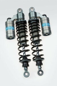 NITRON �i�C�g���� �J���[:�^�C�^�j�A��/�u���b�N NITRON TWIN SHOCK TWIN R3 Series ���A�V���b�N TRIUMPH Speed Twin 19- TST11LDRT-BK