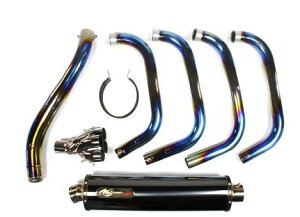 NOJIMA ノジマエンジニアリング DLCチタン フルエキゾースト 4-1SC ZRX1200DAEG 09-16 NTX618GTD-CLK