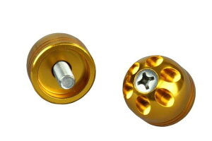 �݌ɗL�� POSH Faith �|�b�V�� �t�F�C�X VIVID�A���~�r�b�O�o�[�G���hM8�J���T�L�i�{���g�a8mm/�O�a30mm�j �S�[���h 031078-04-10