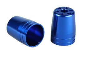 POSH Faith ポッシュ フェイス ウルトラヘビーバーエンドアウターカバーのみ M6タイプ(2pcs./セット) ブルー 031679-01-10