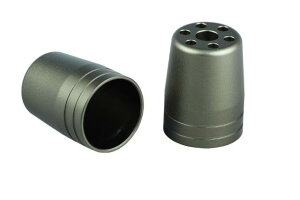 POSH Faith ポッシュ フェイス ウルトラヘビーバーエンドアウターカバーのみ M6タイプ(2pcs./セット) マットチタン 031679-21-10