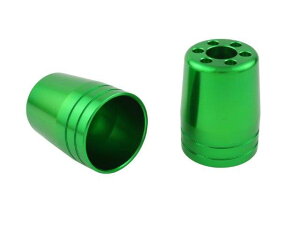 POSH Faith ポッシュ フェイス ウルトラヘビーバーエンドアウターカバーのみ M8タイプ(2pcs./セット) ライムグリーン 031879-28-10