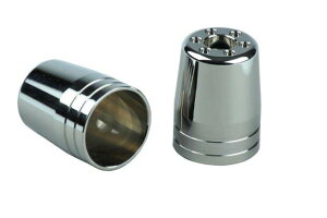 POSH Faith ポッシュ フェイス ウルトラヘビーバーエンドアウターカバーのみ M8タイプ(2pcs./セット) メッキ 031879-33-10