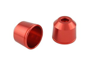 POSH Faith ポッシュ フェイス ミドルウェイトバーエンドアウターのみ M6タイプ(2pcs./セット) ディープオレンジ 032679-14-10