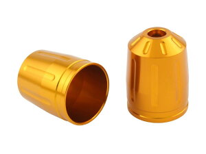 POSH Faith ポッシュ フェイス ウルトラヘビーバーエンドタイプ2アウターカバーのみ M6タイプ(2pcs./セット) ゴールド 033679-04-10