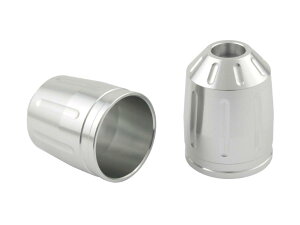 POSH Faith ポッシュ フェイス ウルトラヘビーバーエンドタイプ2アウターカバーのみ M8タイプ(2pcs./セット) シルバー 033879-03-10