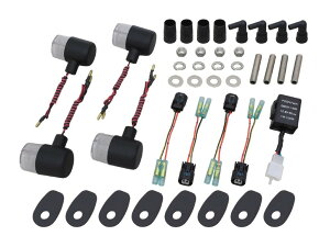 �v�[���m�F POSH �|�b�V�� LED �N���V�J�� 71�^�C�v�E�C���J�[�Ԏ��p�L�b�g �u���b�N�{�f�B/�N���A�[�����Y KAWASAKI �J���T�L Z900RS/CAFE Z650RS 132092-76