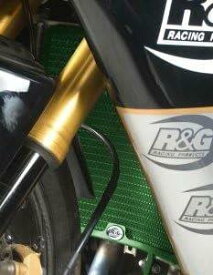 R&G アールアンドジー Radiator Guards ラジエターガード カラー：グリーン KawasakiZX-6R(07-12) RG-RAD0078GR