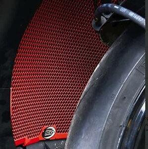 R&G アールアンドジー Radiator Guards ラジエターガード カラー:レッド HONDA CB400F(13-15)/CB500F(13-15) etc.