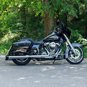 S&S Cycle �G�X�A���h�G�X�T�C�N�� �X���b�v�I�� Mk45�J�b�g���X CHR/BLK M8 Touring 17-22 550-1011