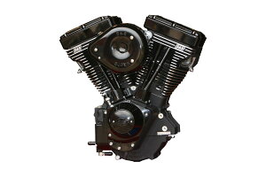 S&S Cycle �G�X�A���h�G�X�T�C�N�� V111 �G���W��ASSY BLK ED BIG TWIN 84-99 310-0828